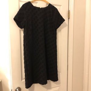 Black Ann Taylor Sheath Textures Dress size 12